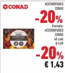 Conad - Accendifuoco