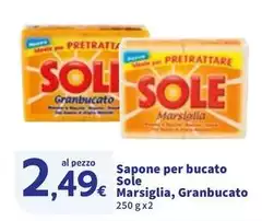 Sole - Sapone Per Bucato Marsiglia, Granbucato