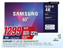 Samsung - Tv Led 65" QE65S90FATXZT