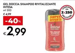 Intesa - Gel Doccia Shampoo Rivitalizzante