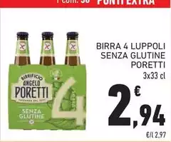 Birrificio Angelo Poretti - Birra 4 Luppoli Senza Glutine