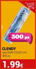 Clendy - Sacchetti 22x32 Cm 300 Pz