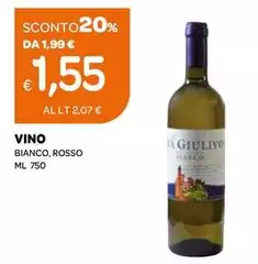 Vino Bianco, Rosso