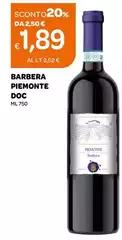 Piemonte - Barbera  DOC