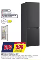 LG - Frigorifero GB85J10DEP