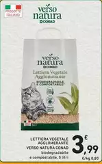 Conad - Verso Natura Lettiera Vegetale Agglomerante