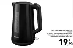 Philips - Bollitore Serie 3000 HD9318/20 Philips - Bollitore Serie 3000 HD9318/20