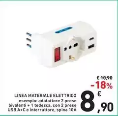 Linea Materiale Elettrico Linea Materiale Elettrico