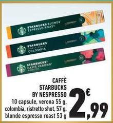 Nespresso - Caffe Starbucks
