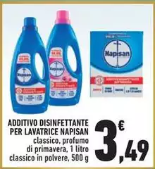 Napisan - Additivo Disinfettante Per Lavatrice Napisan - Additivo Disinfettante Per Lavatrice