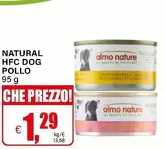 Almo Nature - Natural Hfc Dog Pollo