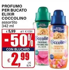 Coccolino - Profumo Per Bucato Elixir