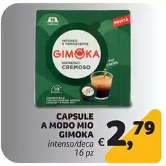 Gimoka - Capsule A Modo Mio Gimoka - Capsule A Modo Mio