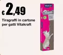 Vitakraft - Tiragraffi In Cartone Per Gatti