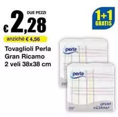 Perla - Tovaglioli Gran Ricamo Perla - Tovaglioli Gran Ricamo
