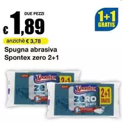 Spontex - Spugna Abrasiva Zero Spontex - Spugna Abrasiva Zero