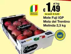 Melinda - Mele Fuji IGP Mela Del Trentino