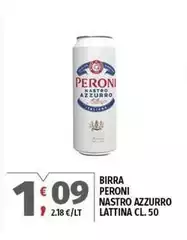 Peroni - Birra Nastro Azzurro Lattina