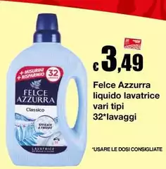 Felce Azzurra - Liquido Lavatrice