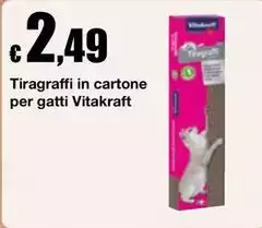 Vitakraft - Tiragraffi In Cartone Per Gatti