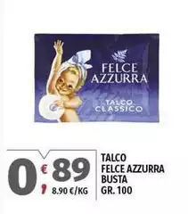 Felce Azzurra - Talco Busta