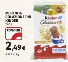 Kinder - Merenda Colazione Più