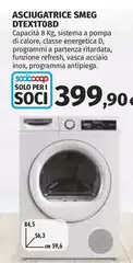 Smeg - Asciugatrice DTEX110BD