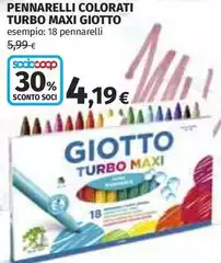 Giotto - Pennarelli Colorati Turbo Maxi