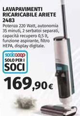 Ariete - Lavavajimento Ricaricabile 2483