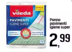 Vileda - Panno Pavimenti Igiene Super