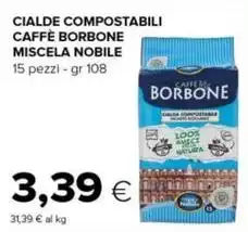 Caffe borbone - Cialde Compostabili Miscela Nobile