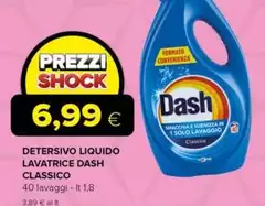 Dash - Detersivo Liquido Lavatrice Classico Dash - Detersivo Liquido Lavatrice Classico