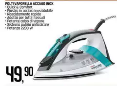 Polti -  Vaporella Acciaio Inox