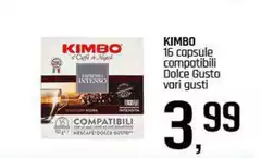Kimbo - 16 Capsule Compatibili Dolce Gusto