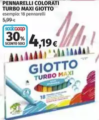 Giotto - Pennarelli Colorati Turbo Maxi