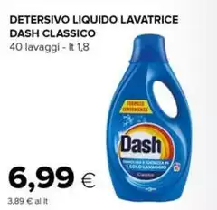 Dash - Detersivo Liquido Lavatrice Dash - Detersivo Liquido Lavatrice