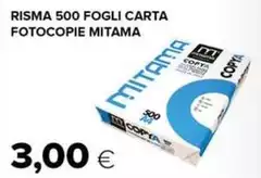 Mitama - Risma 500 Fogli Carta Fotocopie Mitama - Risma 500 Fogli Carta Fotocopie