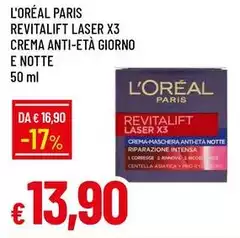 Nova - Revitalift Laser X3 Crema Anti-Eta Giorno E Notte Nova - Revitalift Laser X3 Crema Anti-Eta Giorno E Notte
