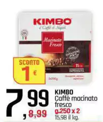 Kimbo - Caffè Macinato Fresco