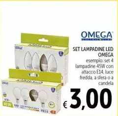 Omega -  Set Lampadine Led