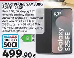 Samsung - Smartphone S25FE 128Gb Samsung - Smartphone S25FE 128Gb