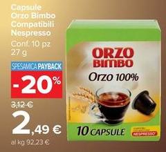 Nespresso - Capsule Orzo Bimbo Compatibili