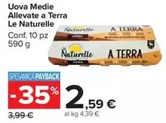 Le Naturelle - Uova Medie Allevate A Terra