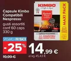 Kimbo - Capsule Compatibili Nespresso