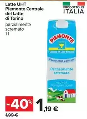 Centrale del latte di torino Piemonte - Latte UHT Piemonte Centrale del latte di torino Piemonte - Latte UHT Piemonte