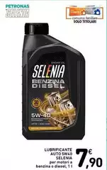 Selenia - Lubrificante Auto 5W40