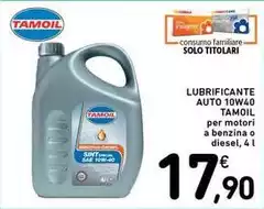 Tamoil - Lubrificante Auto 10W40