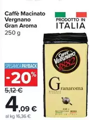 Gran aroma - Caffè Macinato Vergnano