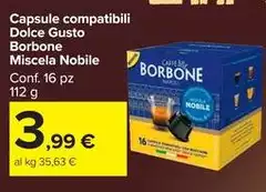 Caffe Borbone - Capsule Compatibili Dolce Gusto Miscela Nobile