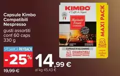 Kimbo - Capsule Compatibili Nespresso Kimbo - Capsule Compatibili Nespresso